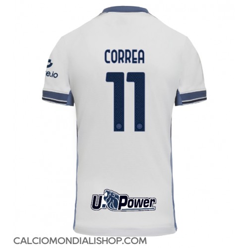 Maglie da calcio Inter Milan Joaquin Correa #11 Seconda Maglia 2024-25 Manica Corta